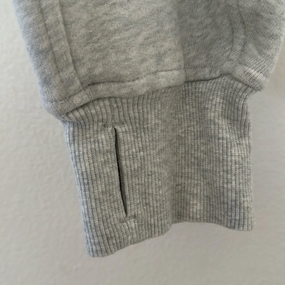 Lululemon Scuba Cropped/Oversized Half-Zip Hoodie, M/L - Picture 6 of 13